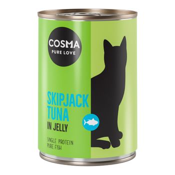 Cosma Original o Asia 24 x 400 g - Pack Ahorro - Original Atún skipjack