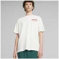 puma camiseta team graphic tee para hombre