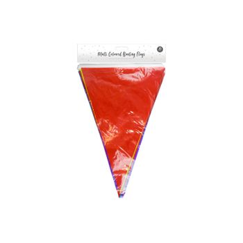 Multi Coloured Bunting Flags x 20
