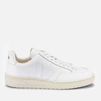 veja mens v-12 leather trainers - uk 8