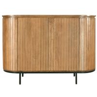 aparador de madera maciza de 115 cm