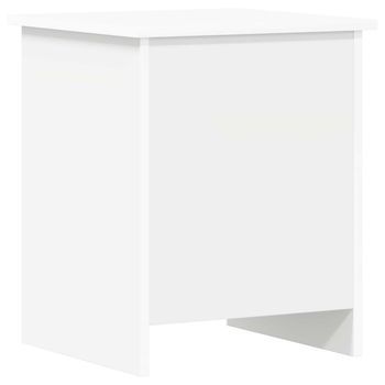 Baúl De Almacenamiento Blanco 40 X 40 X 50 Cm Vidaxl