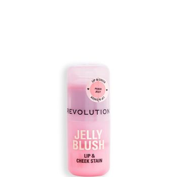 Makeup Revolution Jelly Blush Stick Lip and Cheek Stain 5.5g (Various Shades) - Peach Orange