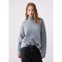 liu jo jersey jersey de cuello alto en lana cepillada para mujer