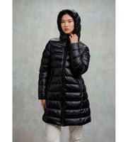 blauer para mujer 25wbldk02069 chaqueton largo adelaide negro m casual poliamida