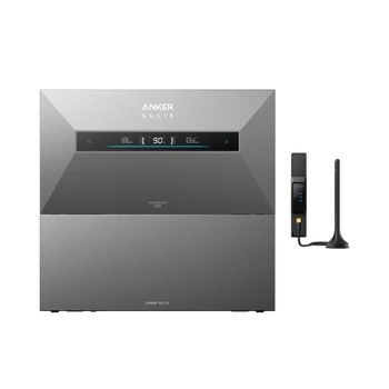 Kit Anker Solix Solarbank Max Ac Con Batería De Expansión Bp7000, Almacenamiento Ca 14kwh