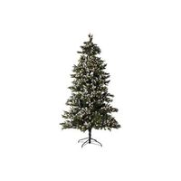 arbol led pe 140x140x240 520l 1489 ramas nevado