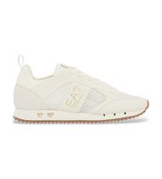 ea7 para mujer 7x000334af18610 zapatillas laces blanco roto 37 13 plano cordones casual