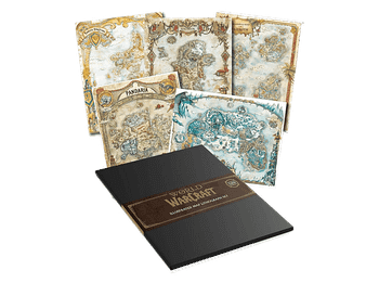 Póster - Fanattik World of Warcraft Edición limitada de litografías, 5 láminas, 42x30 cm, a 5000 copias en todo el mundo