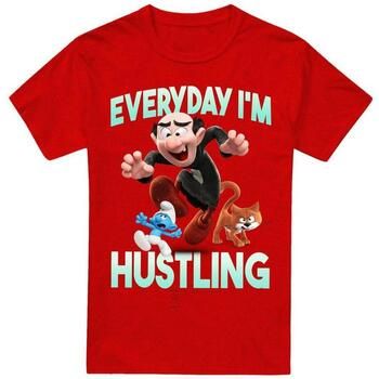 The Smurfs Camiseta Everyday I'm Hustling para mujer