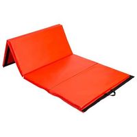 colchoneta plegable de gimnasia roja hms premium mgs01