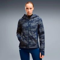 puma primaloft reflective  chaqueta para correr mujeres - azul