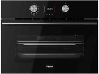 horno compacto - teka hlc 8406 bk multifuncion sistema de limpieza integrado 44 l 45 cm ancho funcion airfry negro