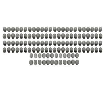Juego 120 Conectores Flexibles Pvc 1/2'' Resistentes A Líquidos