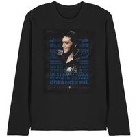 elvis presley camiseta manga larga tv33012 para mujer