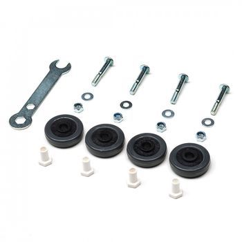 Foppapedretti 7010112300 Rueda Para Mobiliario Negro Caucho 4 Pieza(s)