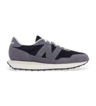 New Balance para hombre. M237V1_LI Zapatillas 237 gris (43), Plano, Ante, Cordones, Casual