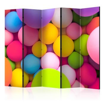 Biombo - Colourful Balls Ii  (225x172 Cm)