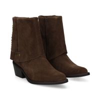 exe botines con tacon mujer - marron talla 40