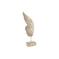figura magnesia 26x11x65 ala envejecido blanco