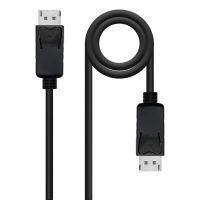 cable displayport nanocable 10152701-l150 15m negro 4k bidireccional ccs macho-macho