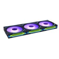 ventilador lian li uni fan sl-infinity wireless reverse rgb 120mm pack 3 negro