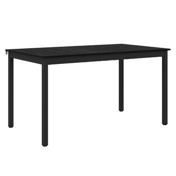 Mesas De Comedor 140 X 80 X 75 Cm Metal