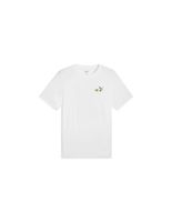 camiseta puma graphics puma sports club hombre blanco