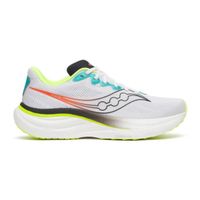 zapatillas saucony ride 19 blanco amarillo aw26 talla 42 - eur