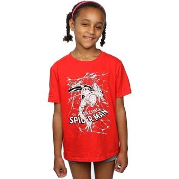 Marvel Camiseta Web Crawler para niña