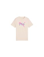 camiseta puma tweenerverse graphic beige nina