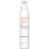 this works morning expert shower gel 250ml