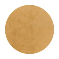 alfombra suave solina amarillo 160 cm redondo