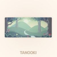 tanooki alfombrilla de escritorio xl reversible deskmat yuki 90 x 40 cm