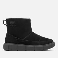 sorel womens explorer iii waterproof suede slip on boots - uk 4