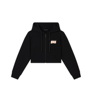 ax armani exchange para mujer xw001800af24312uc001 sudadera full zip negro m casual algodon sin mangas  tirantes