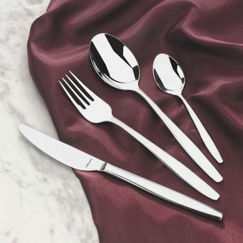 Cubiertos para servir  acero