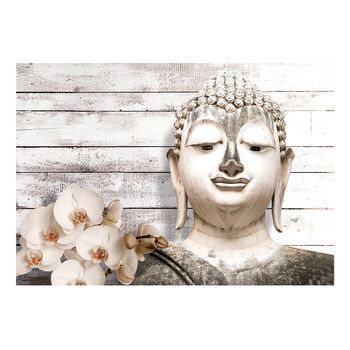 Papel Pintado 3d - Smiling Buddha (250x175 Cm)