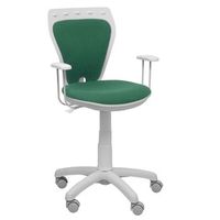silla de oficina salinas pc lb456rf juvenil verde