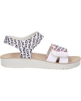 de geox j35eag 000bc j sandal costarei gi c0404 white-black blanco