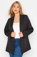 americana negra forro interior mujer curvy y tallas grandes yours