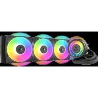 refrigeracion liquida arctic liquid freezer iii pro 360mm 3 ventiladores argb