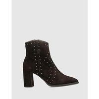 wonders botines botin m-5431 marron para mujer