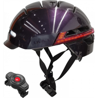 livall bh51m neo smart casco urbano bluetooth ledsos rosa m