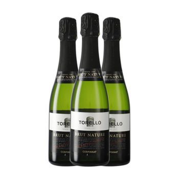 Torelló Brut Nature Cava Gran Reserva Media Botella 37 Cl 11.5% Vol. (pack De 3 Unidades)