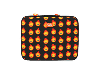 funda portatil - wondee fllap004 compatible con pc hasta 12 resistente cierre cremallera negro