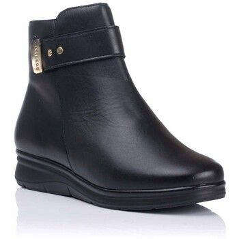 Pitillos Botines Botín en piel con cremallera para mujer