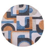 module - 9196 camel blue - alfombra de exteriorinterior - lavable
