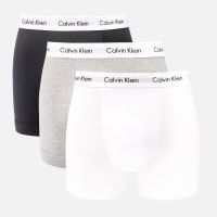 calvin klein cotton stretch 3-pack trunks - xl