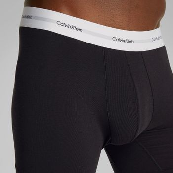Calvin Klein Three-Pack Cotton-Blend Boxer Briefs - XL